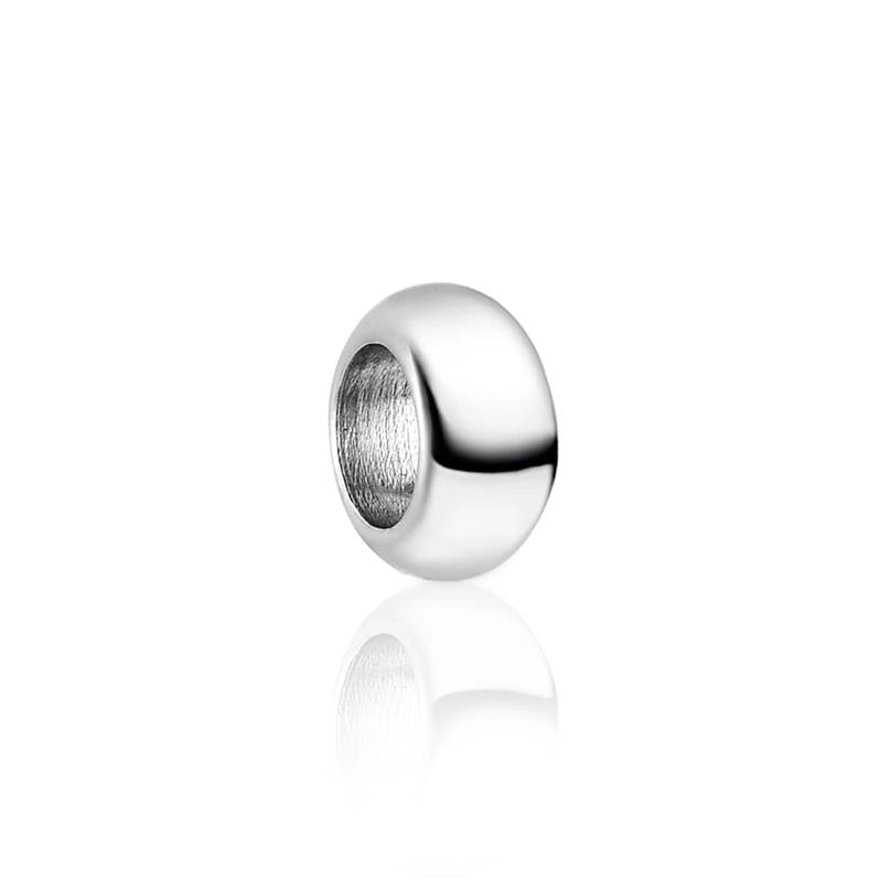 Berloque feminino Alícia separador liso em aço inoxidável 316L - Only Steel