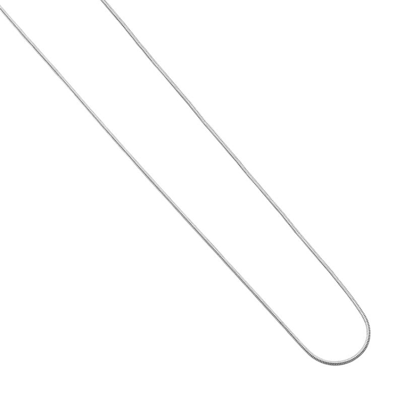 Corrente feminina Maju rabo de rato em aço inoxidável 316L - Only Steel